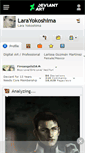 Mobile Screenshot of larayokoshima.deviantart.com
