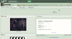 Desktop Screenshot of glamouflage.deviantart.com