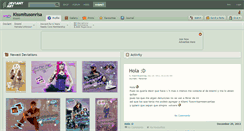 Desktop Screenshot of kissmitusonrisa.deviantart.com