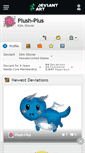 Mobile Screenshot of plush-plus.deviantart.com