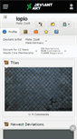 Mobile Screenshot of loplo.deviantart.com