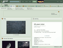 Tablet Screenshot of loplo.deviantart.com