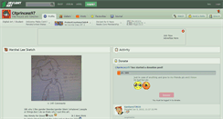 Desktop Screenshot of citprincess97.deviantart.com