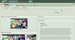 Desktop Screenshot of daiyokai.deviantart.com