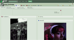 Desktop Screenshot of emily-thestrange.deviantart.com