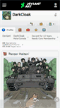 Mobile Screenshot of darkcloak.deviantart.com