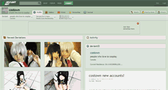 Desktop Screenshot of costown.deviantart.com