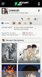 Mobile Screenshot of lnescuh.deviantart.com