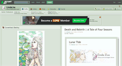 Desktop Screenshot of lindalisa.deviantart.com