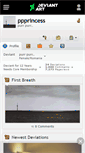 Mobile Screenshot of ppprincess.deviantart.com