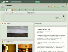 Tablet Screenshot of ppprincess.deviantart.com