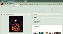 Desktop Screenshot of chaos-theory-vincent.deviantart.com