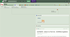 Desktop Screenshot of minxy.deviantart.com