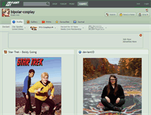 Tablet Screenshot of bipolar-cosplay.deviantart.com