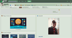 Desktop Screenshot of martz90.deviantart.com