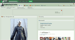 Desktop Screenshot of kingdomheartscosplay.deviantart.com