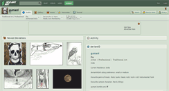 Desktop Screenshot of gumani.deviantart.com