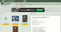Desktop Screenshot of insane-eyeball.deviantart.com