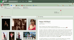 Desktop Screenshot of karilight.deviantart.com