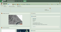 Desktop Screenshot of piermat.deviantart.com