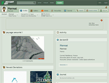 Tablet Screenshot of piermat.deviantart.com