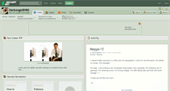 Desktop Screenshot of darkangel8980.deviantart.com