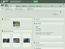 Tablet Screenshot of ibun.deviantart.com