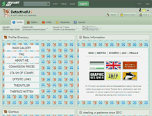 Tablet Screenshot of detectiverj.deviantart.com