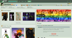 Desktop Screenshot of futuregrave.deviantart.com