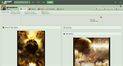 Desktop Screenshot of genaulance.deviantart.com