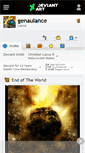 Mobile Screenshot of genaulance.deviantart.com