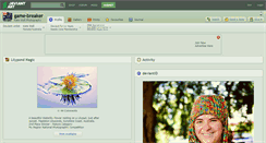 Desktop Screenshot of game-breaker.deviantart.com