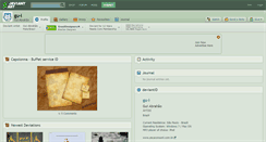 Desktop Screenshot of gu-i.deviantart.com