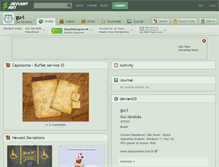 Tablet Screenshot of gu-i.deviantart.com