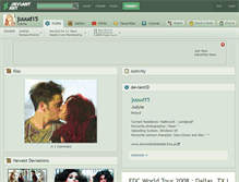 Tablet Screenshot of juuud15.deviantart.com