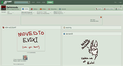 Desktop Screenshot of darkareodu.deviantart.com