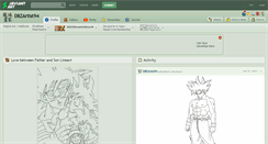 Desktop Screenshot of dbzartist94.deviantart.com