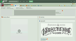 Desktop Screenshot of krisztianna.deviantart.com