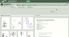 Desktop Screenshot of jackspicer29.deviantart.com