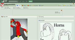Desktop Screenshot of deathmaster80000.deviantart.com