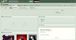Desktop Screenshot of loli-pan.deviantart.com