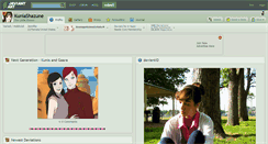 Desktop Screenshot of kuniashazune.deviantart.com