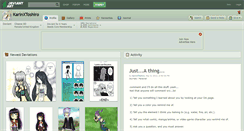 Desktop Screenshot of karinxtoshiro.deviantart.com