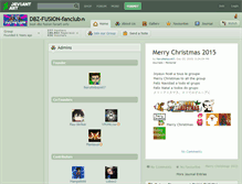 Tablet Screenshot of dbz-fusion-fanclub.deviantart.com