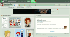 Desktop Screenshot of akurokustalker.deviantart.com
