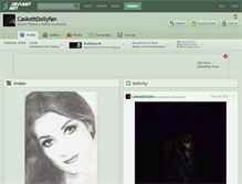 Tablet Screenshot of caskettdollyfan.deviantart.com