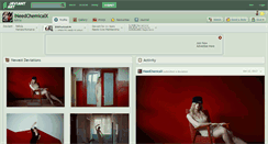 Desktop Screenshot of ineedchemicalx.deviantart.com
