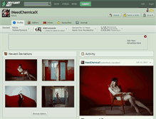 Tablet Screenshot of ineedchemicalx.deviantart.com