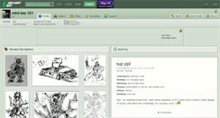 Desktop Screenshot of mini-lee-101.deviantart.com