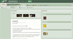 Desktop Screenshot of legend-of-the-seeker.deviantart.com